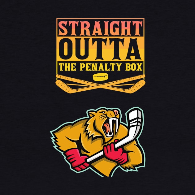 Straight outta the penalty box panther by Laakiiart